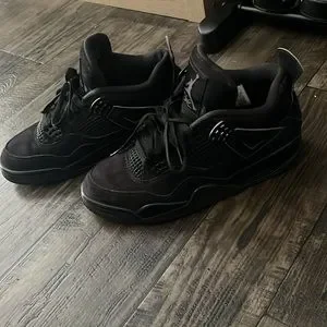 Jordan | Shoes | Black Cat 4s Used A Authentic Size 9 Men  display picture 1